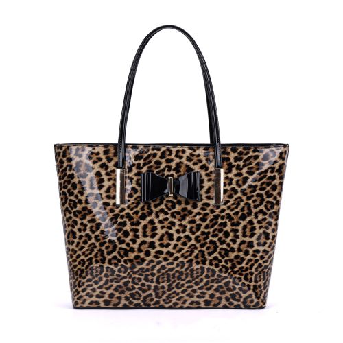 GESSY LEOPARD TOTE BAGS