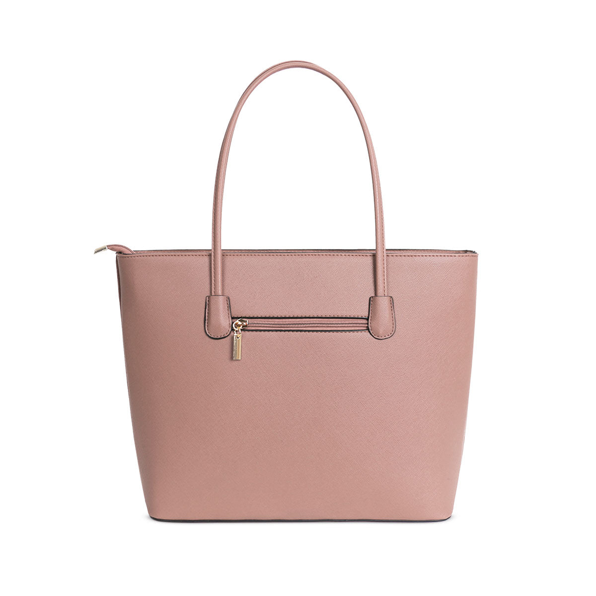 GESSY BOW DETAIL TOTE BAG IN DARK PINK