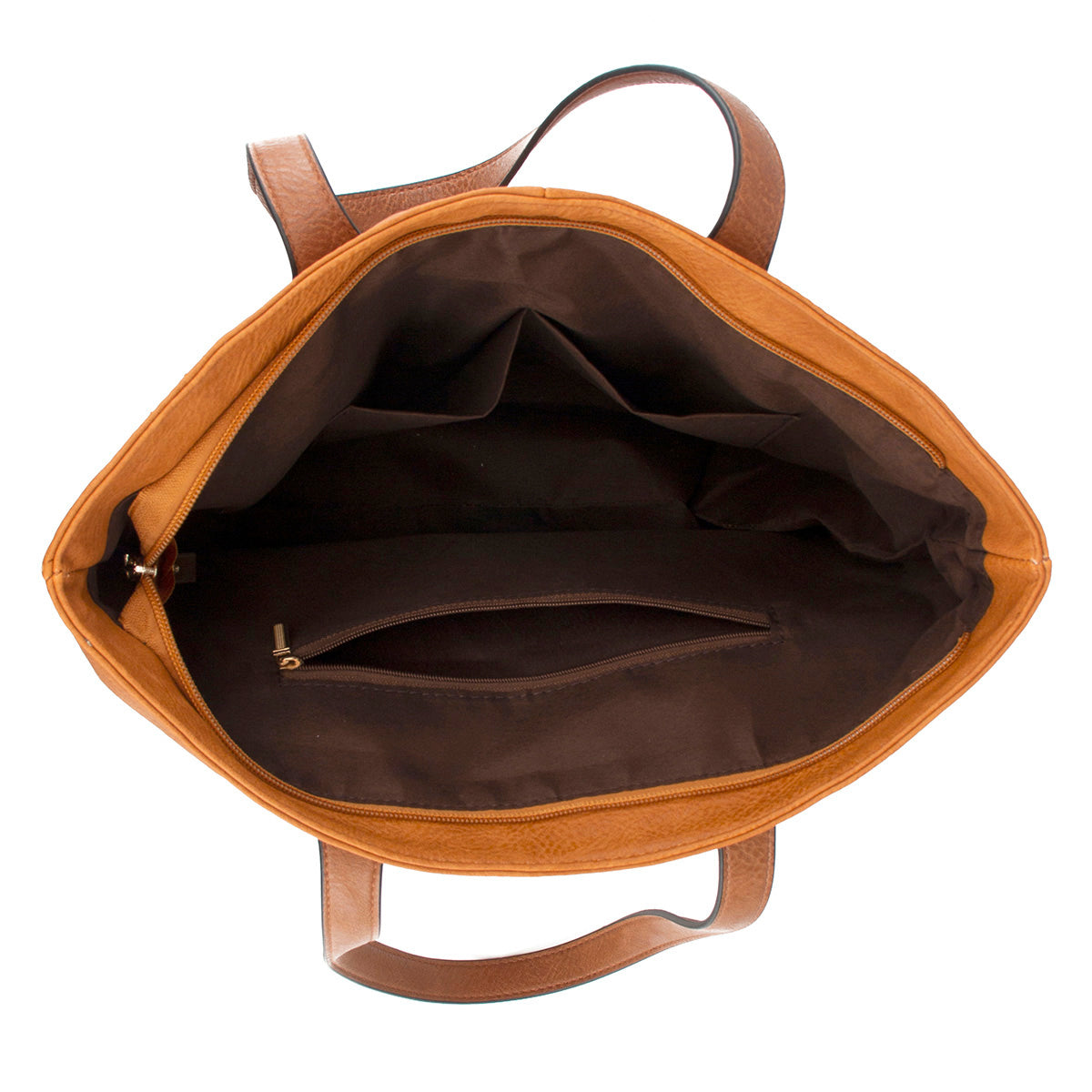 GESSY DURABLE TOTE HANDBAG LARGE CAPACITY IN LIGHT TAUPE