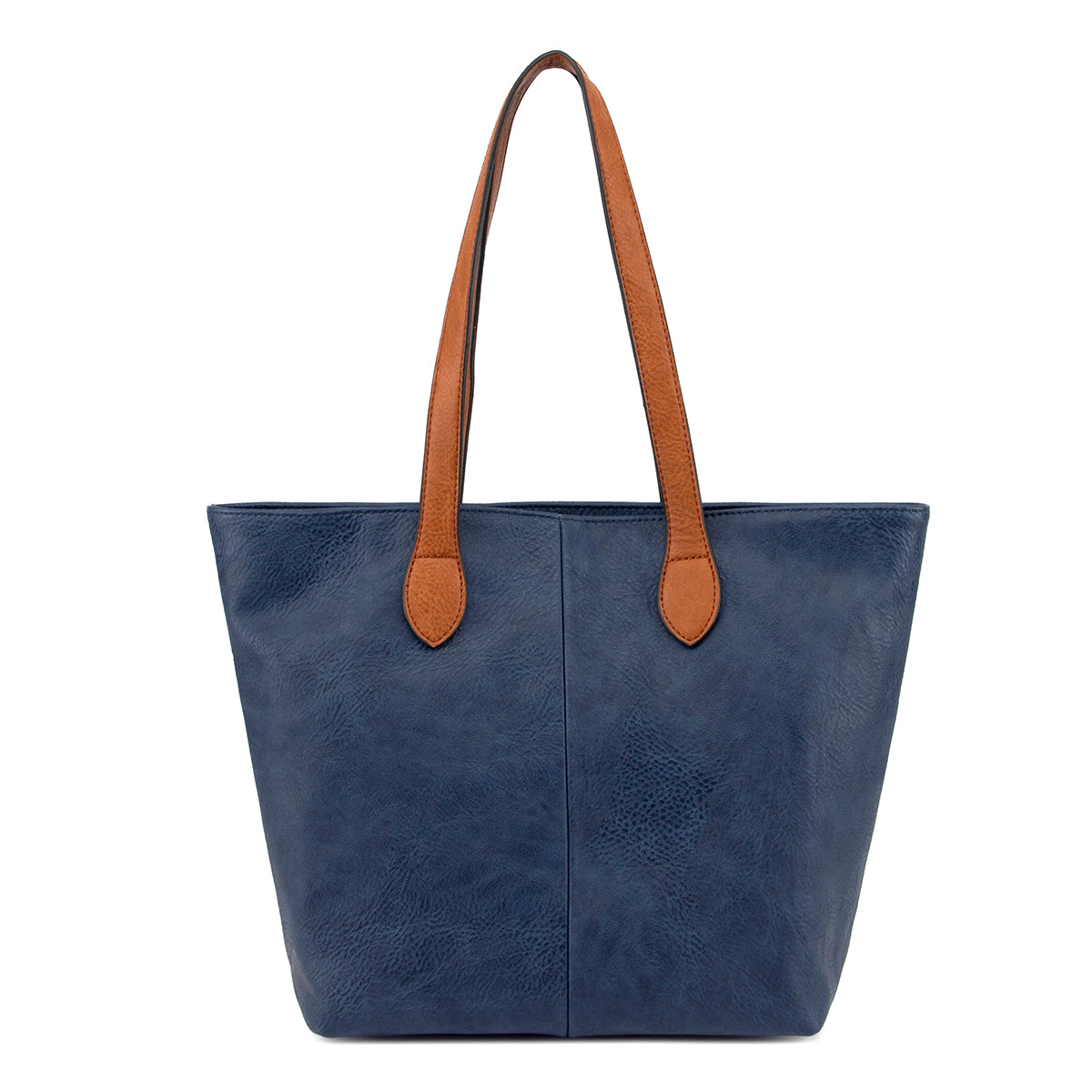 GESSY DURABLE TOTE HANDBAG LARGE CAPACITY IN NAVY