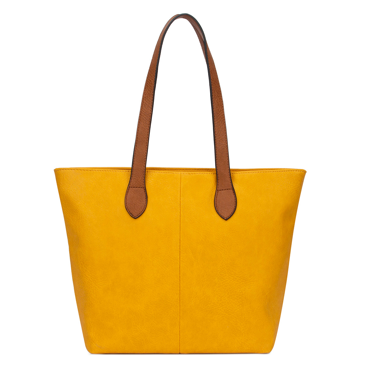 GESSY DURABLE TOTE HANDBAG LARGE CAPACITY IN YELLOW (OLD)