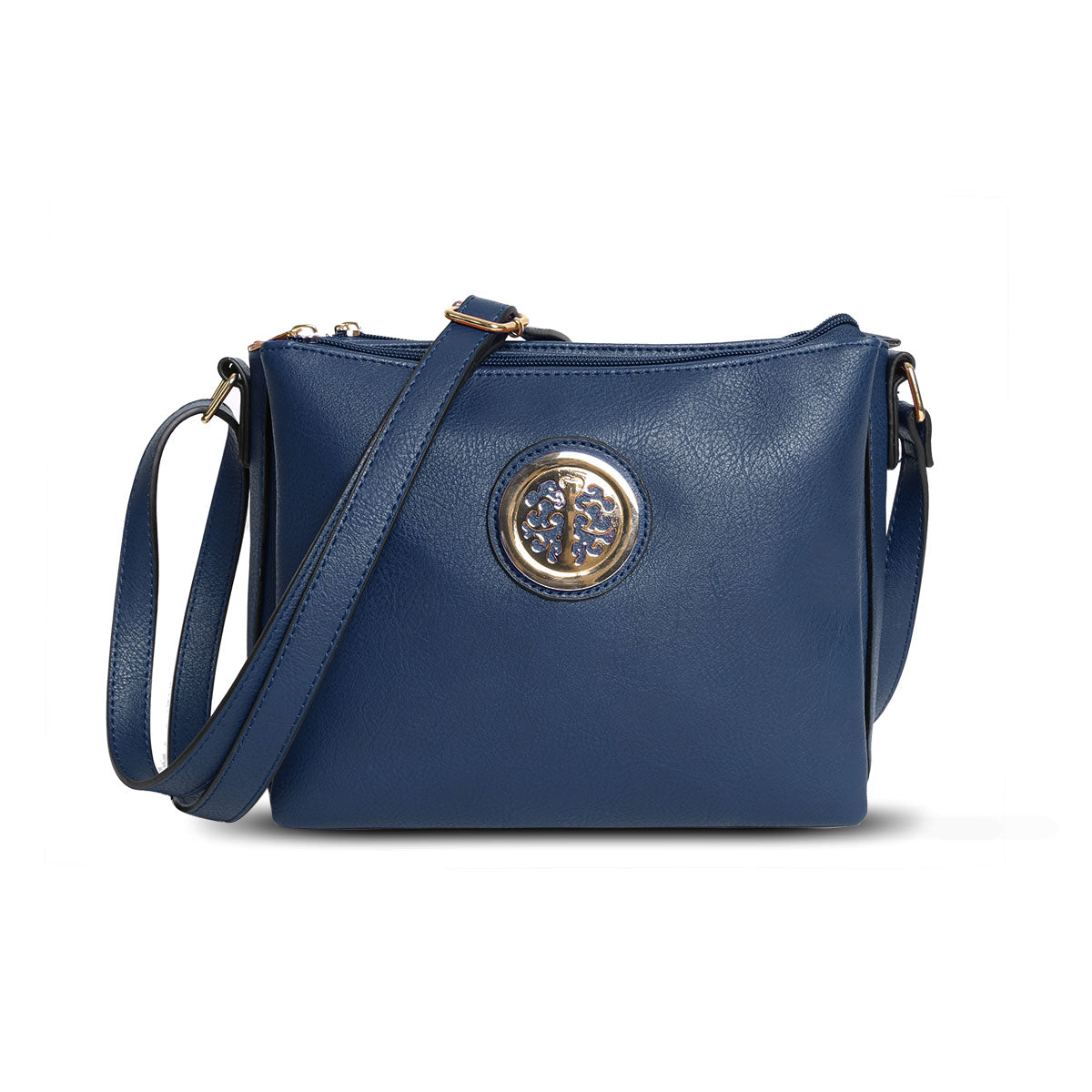 GESSY THREE-LAYER CROSS BODY BAG