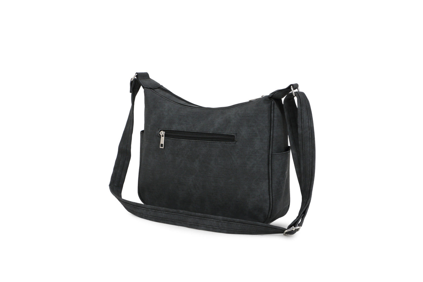 GESSY YOUTHFUL SQUARE HANDBAG IN BLACK