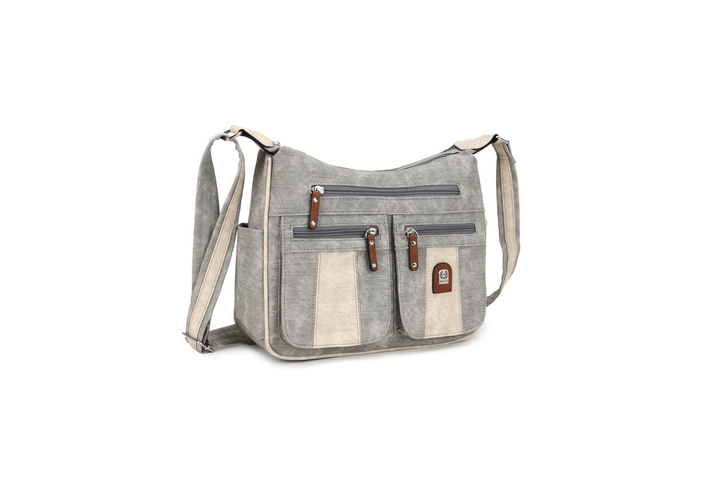 GESSY YOUTHFUL SQUARE HANDBAG IN GREY