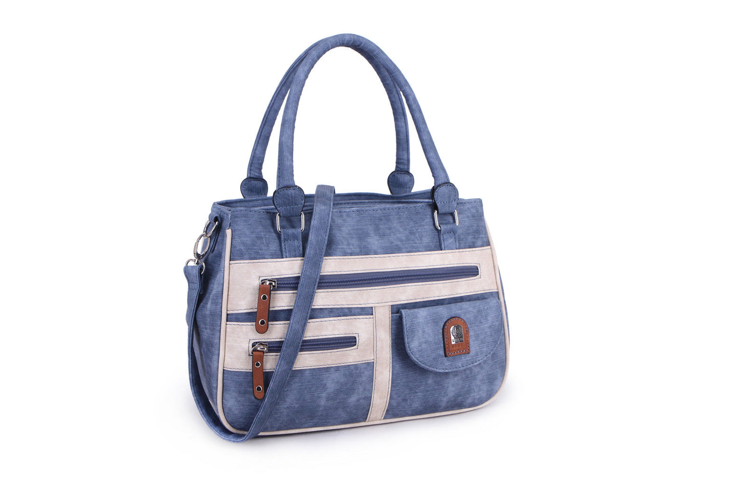 GESSY LARGE CAPACITY HANDBAG IN BLUE