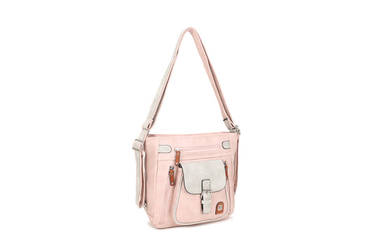 GESSY COLORBLOCK YOUTHFUL BAG IN PINK