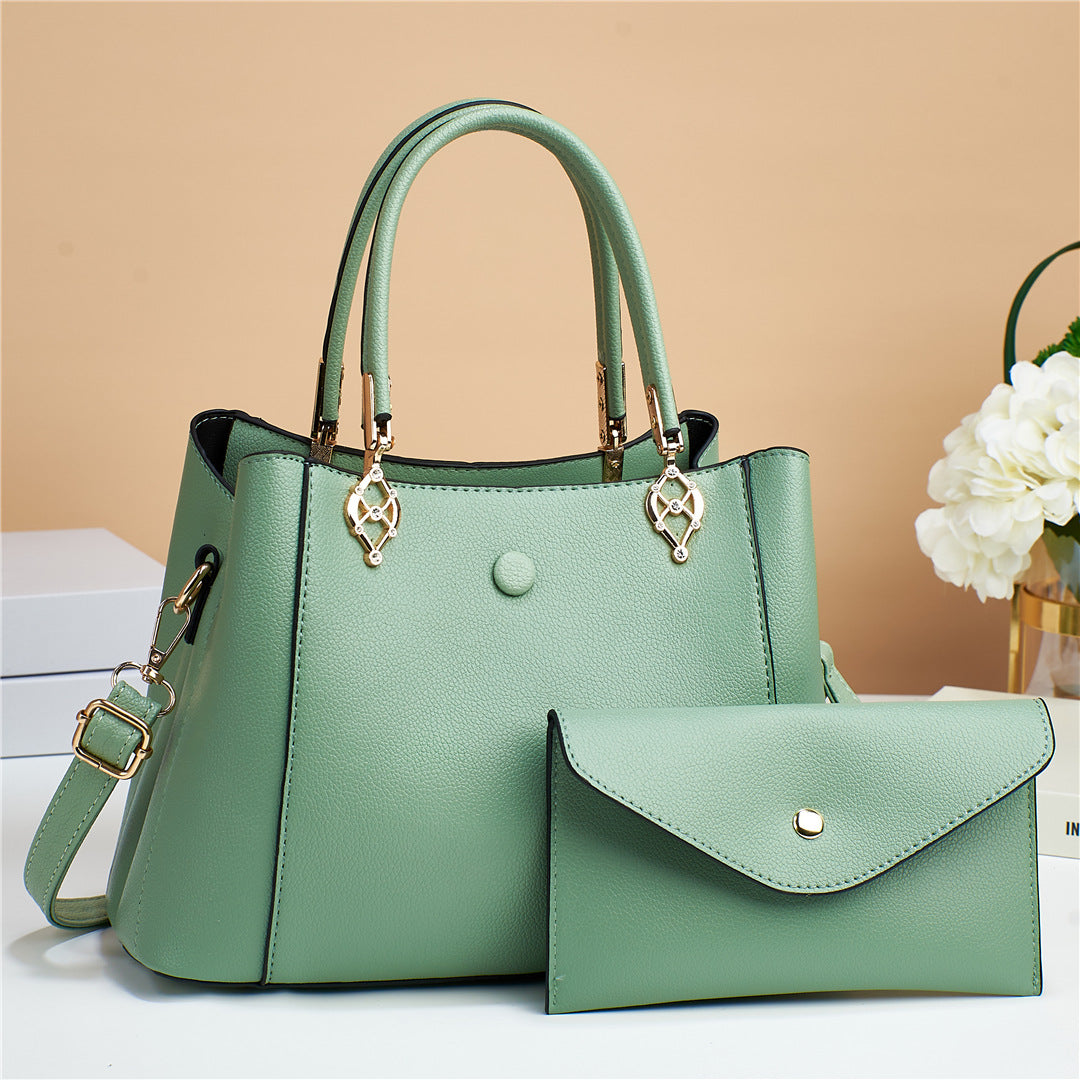 GESSY TOTE BAG AND ENVELOP BAG 2 PCS SET