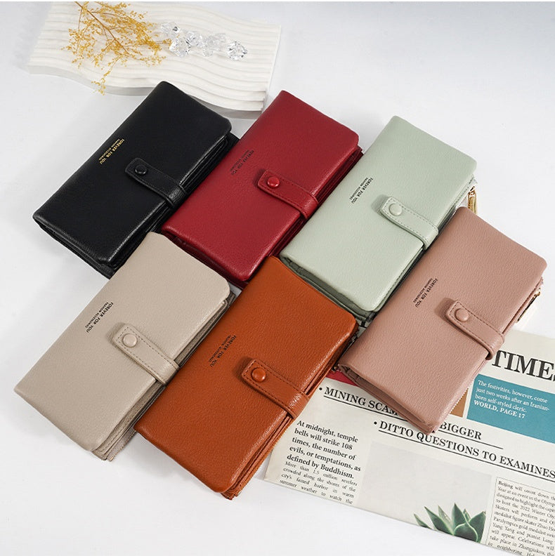 GESSY FUCTIONAL LONG WALLET PURSE
