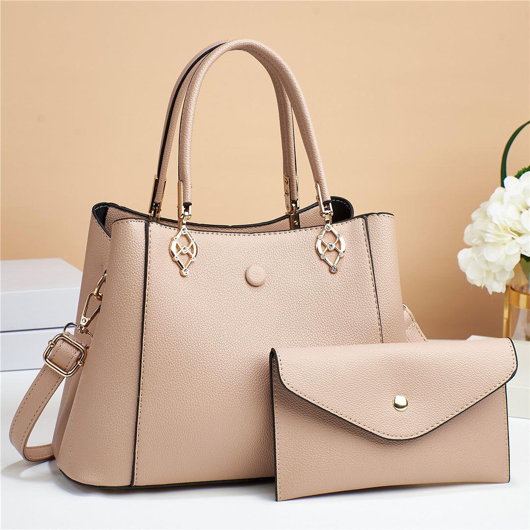 GESSY TOTE BAG AND ENVELOP BAG 2 PCS SET