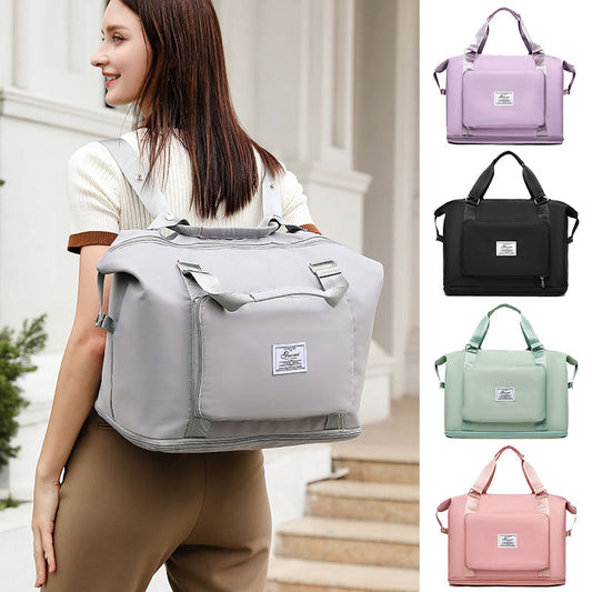 GESSY FOLDABLE LARGE CAPACITY LIGHTWEIGHT TRAVEL LUGGAGE BAG