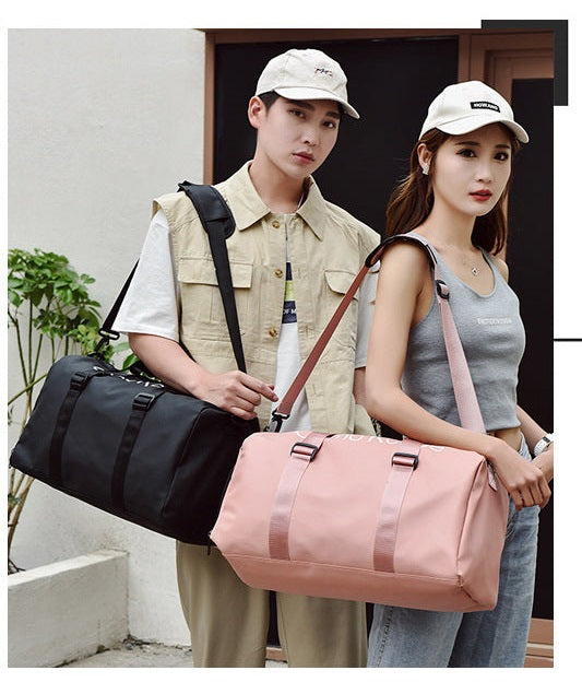 GESSY NYLON WATERPROOF LARGE LIGHT WEIGHT TRAVEL/GYM FITNESS BAG
