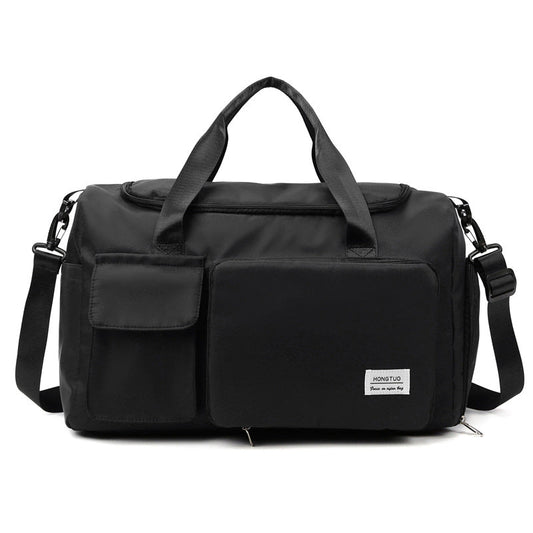 GESSY LARGE TRAVEL/GYM DUFFLE BAG WITH MULTI-POCKETS