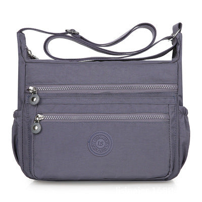 GESSY MEDIUM NYLON PRINTED BAG