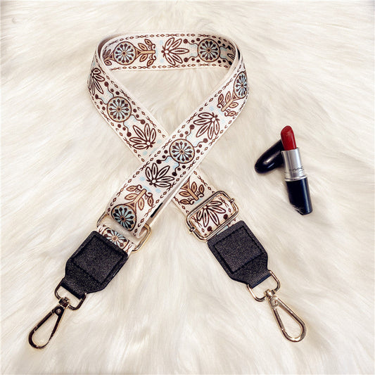 GESSY FLORA PRINT BELT BAG STRAP