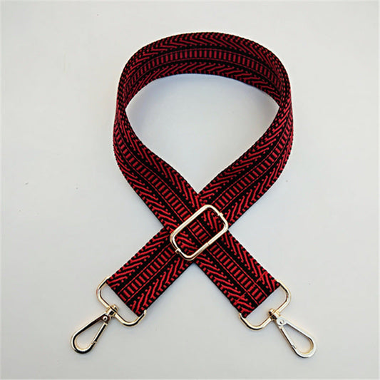 GESSY ADJUSTABLE BELT REPLACEMENT STRAP BAG ACCESSORIES IN WINE