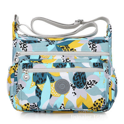 GESSY MEDIUM NYLON PRINTED BAG