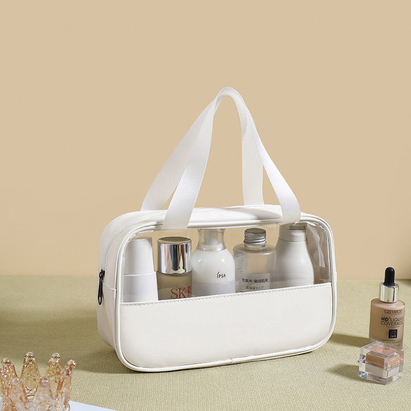 GESSY COSMETIC BAG IN WHITE