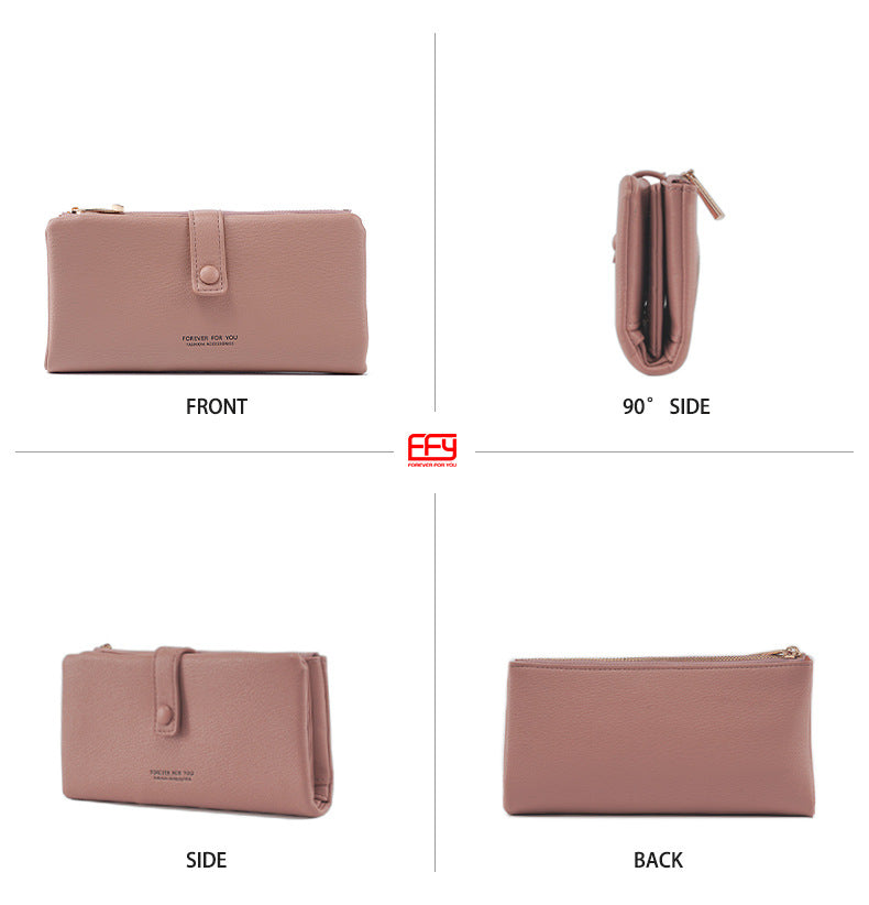 GESSY FUCTIONAL LONG WALLET PURSE