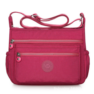 GESSY MEDIUM NYLON PRINTED BAG