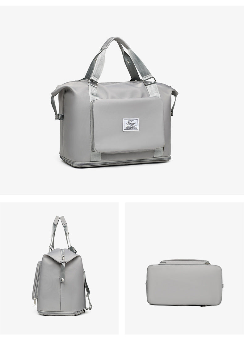 GESSY FOLDABLE LARGE CAPACITY LIGHTWEIGHT TRAVEL LUGGAGE BAG