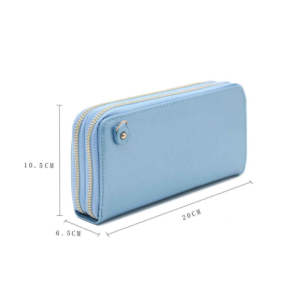 LYDC BOW DETAILED PURSE IN LIGHT BLUE