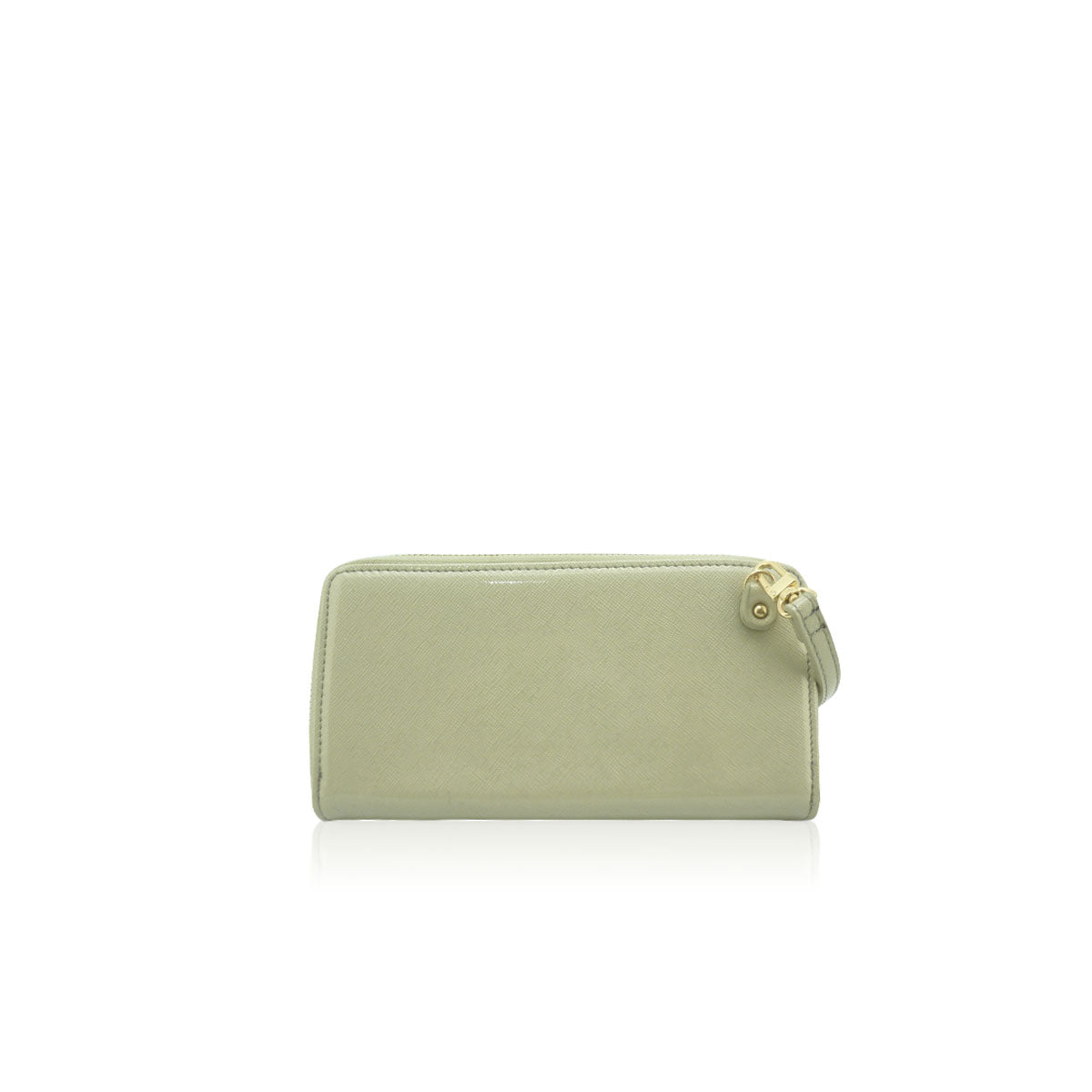 LYDC BOW DETAILED PURSE IN LIGHT GREY