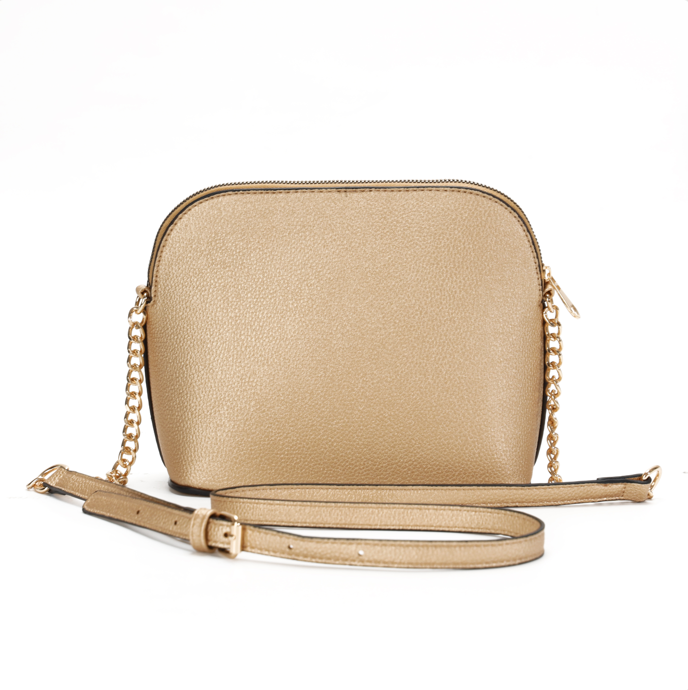 GESSY FRONT BOW TIE DECOR GROSS BODY BAG IN GOLDEN