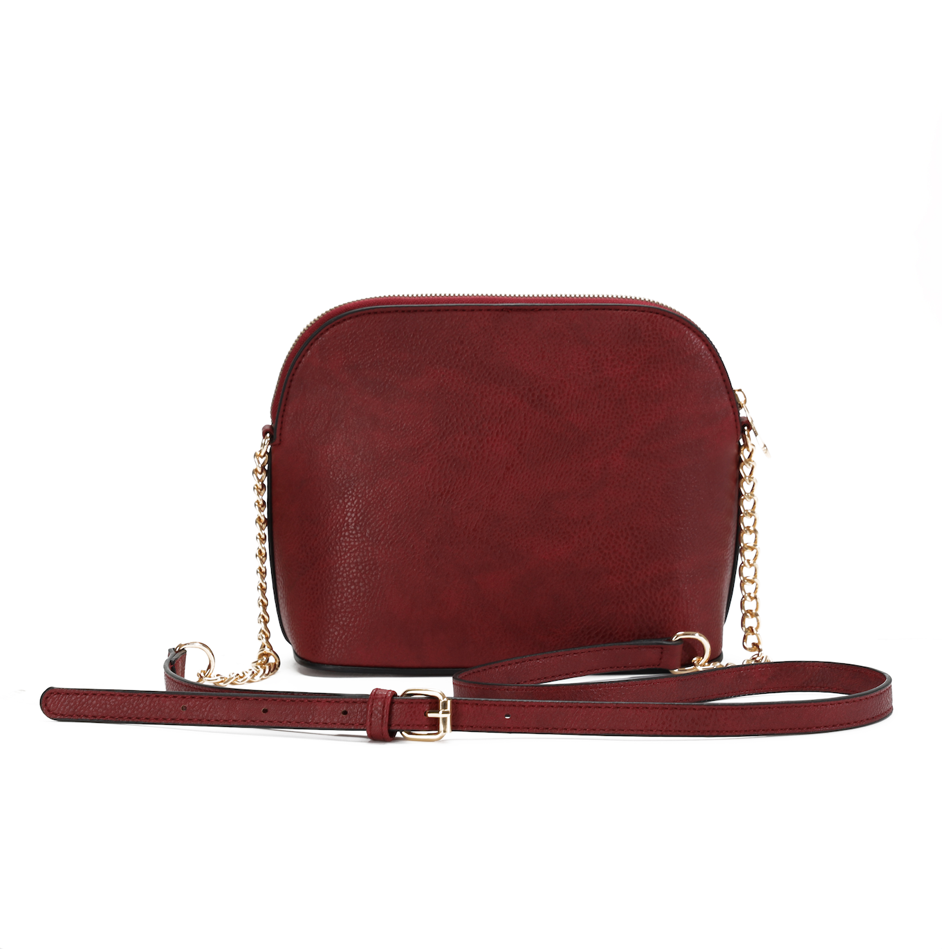 GESSY FRONT BOW TIE DECOR GROSS BODY BAG IN WINE