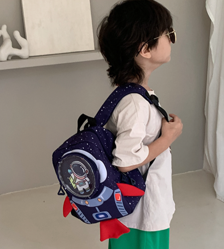 GESSY KID ROCKET BACKPACK IN BLUE