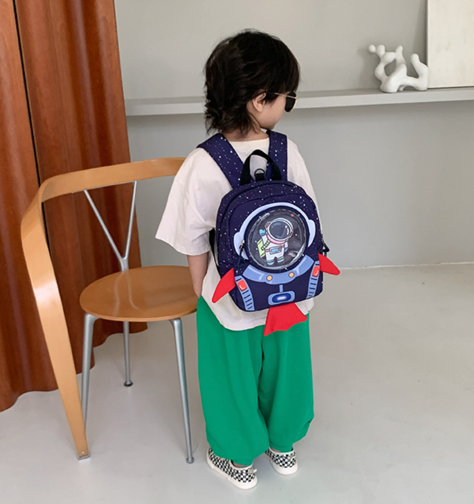 GESSY KID ROCKET BACKPACK IN BLUE