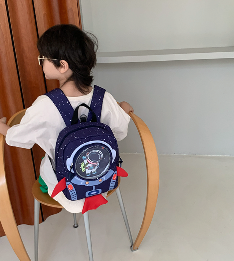 GESSY KID ROCKET BACKPACK IN BLUE