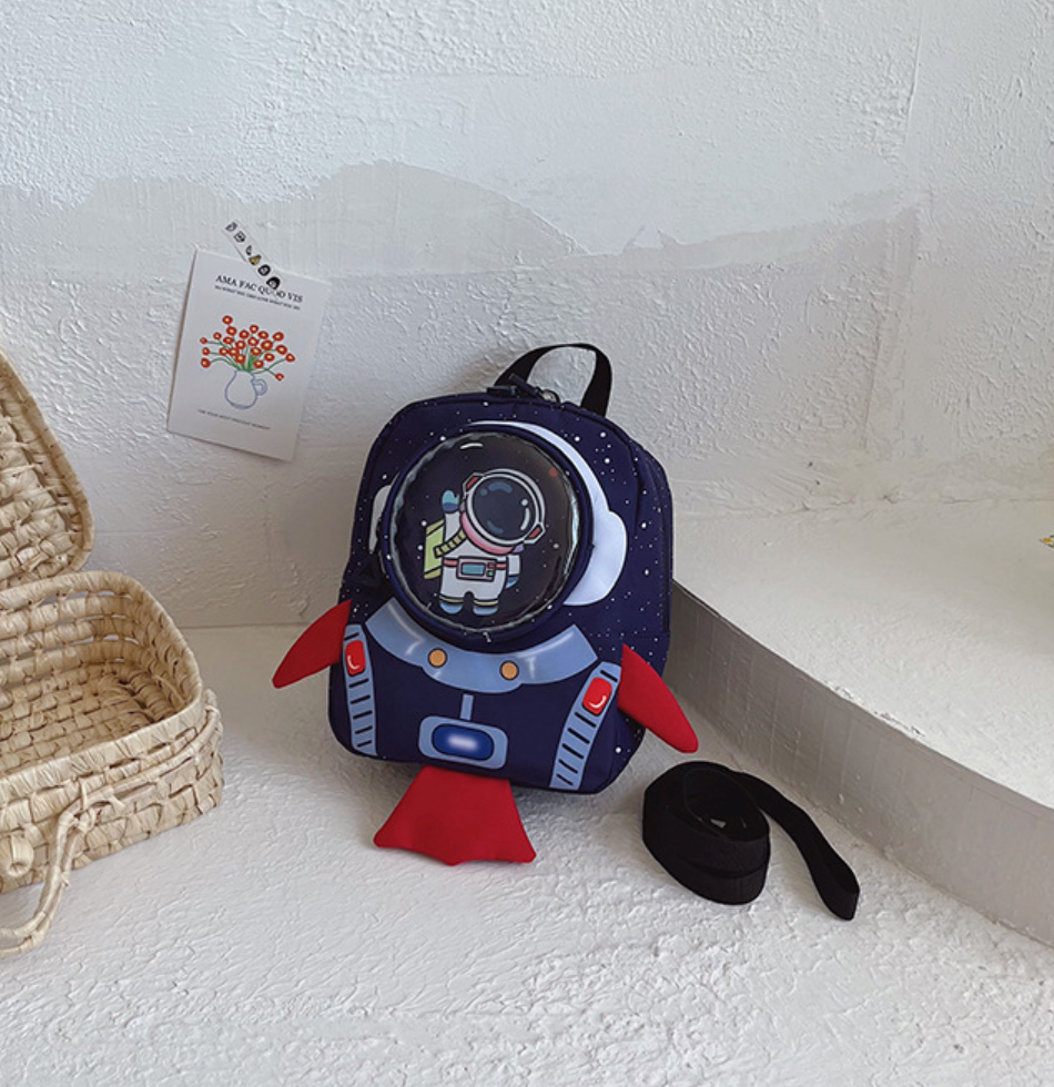 GESSY KID ROCKET BACKPACK IN BLUE