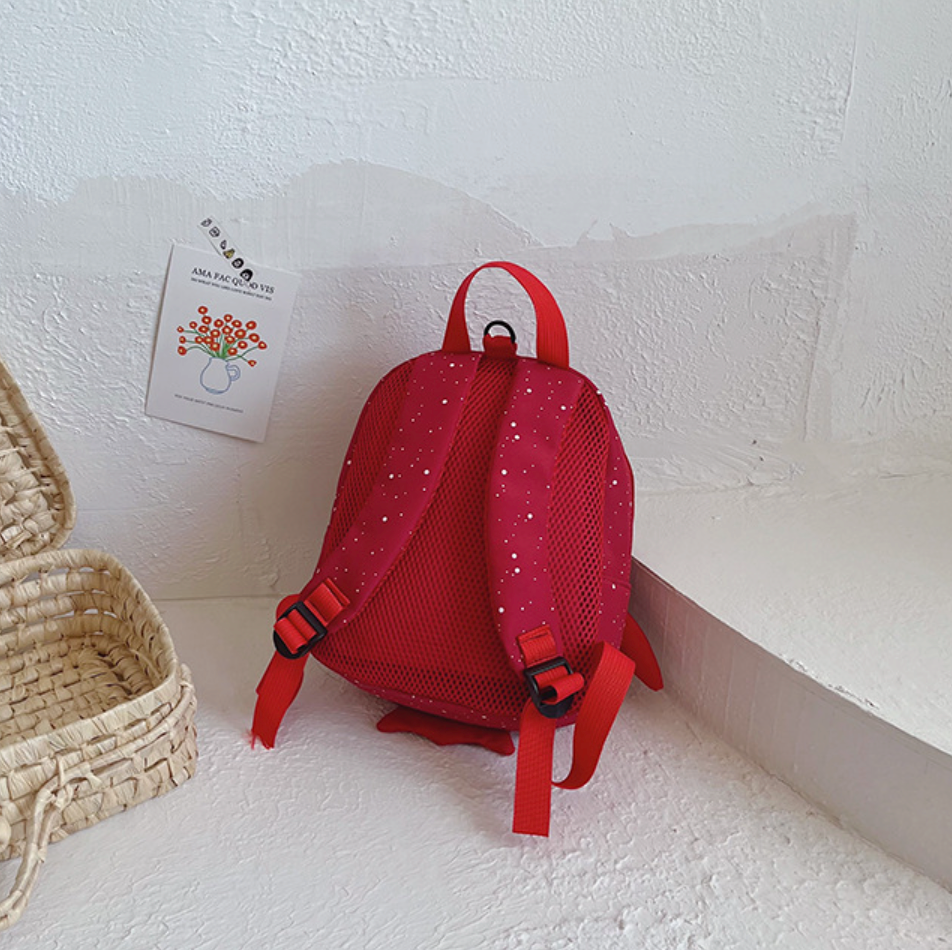 GESSY KID ROCKET BACKPACK IN RED