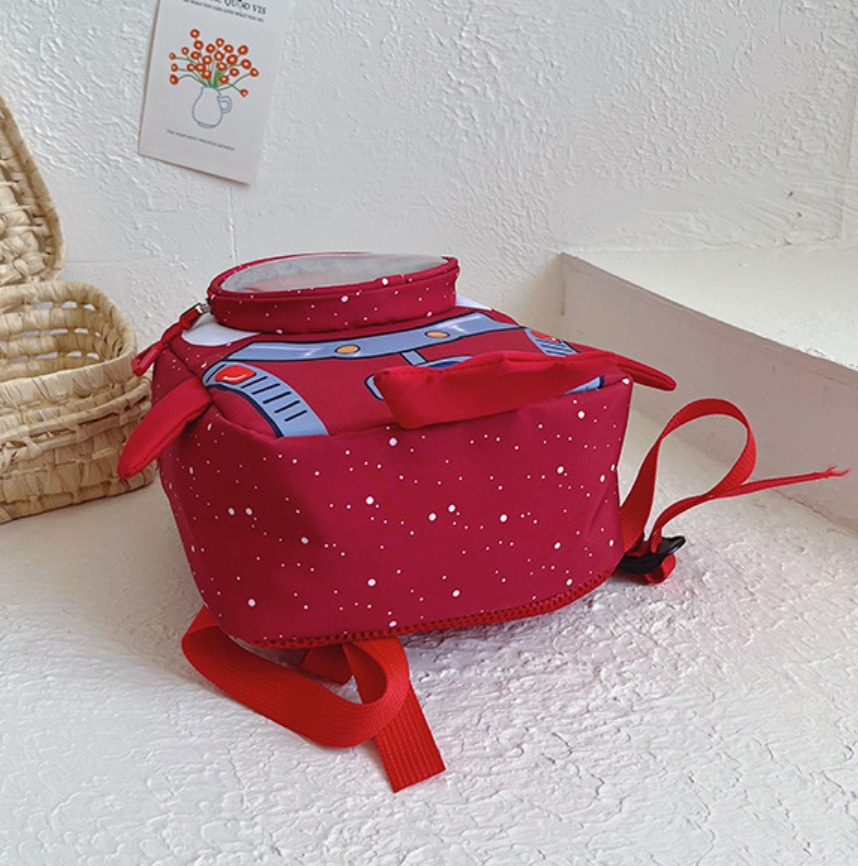 GESSY KID ROCKET BACKPACK IN RED