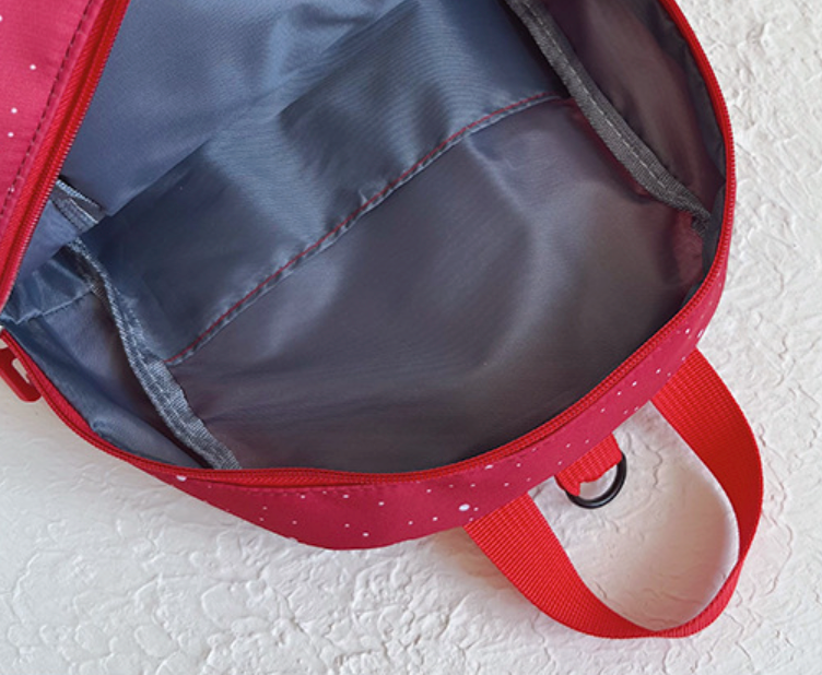 GESSY KID ROCKET BACKPACK IN RED