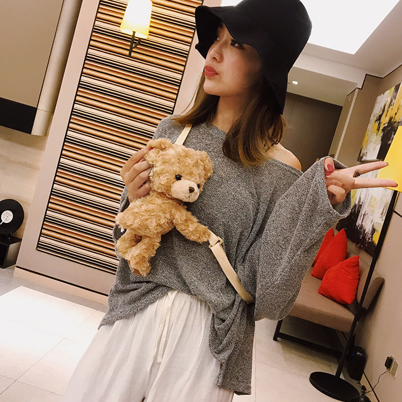 GESSY TEDDY BEAR KID BAG