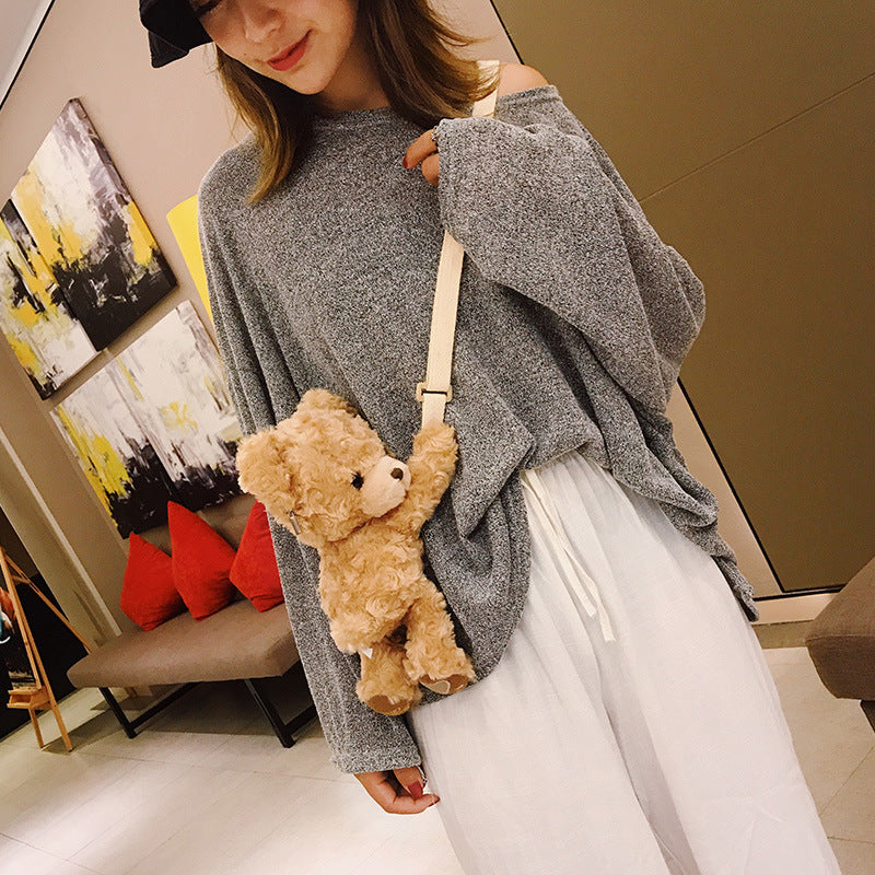 GESSY TEDDY BEAR KID BAG