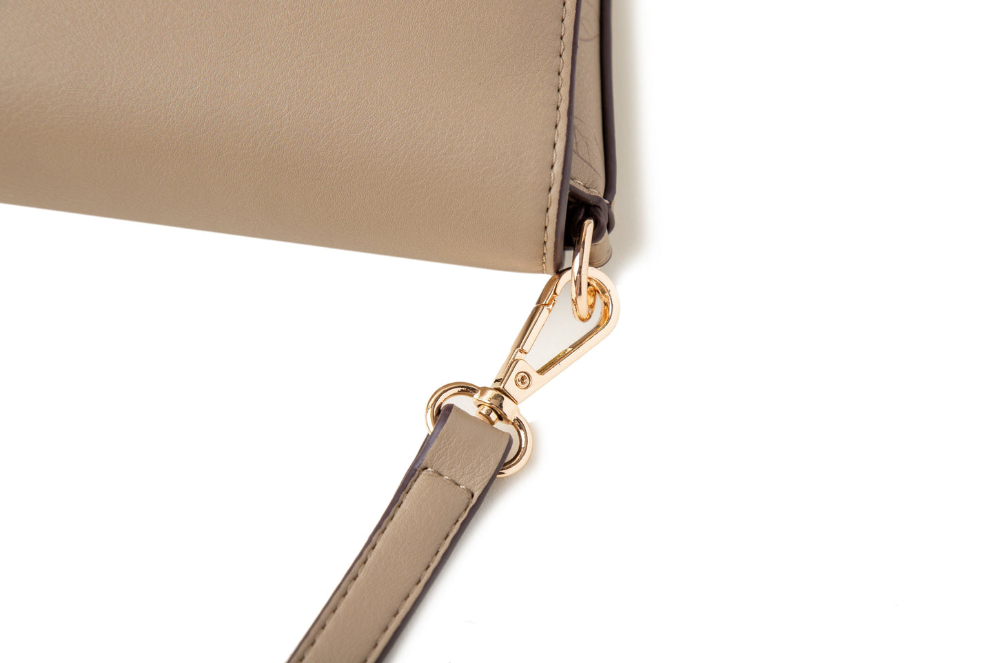 GESSY LEAF PRINT BUCKET BAG IN APRICOT