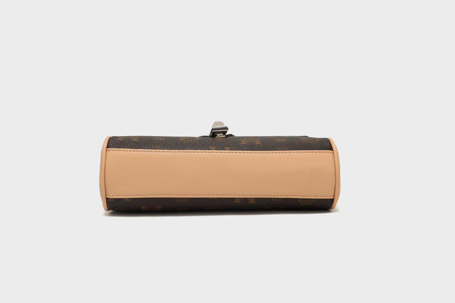 GESSY RETRO METAL BUCKLE COMPARTMENT FLAP BAG