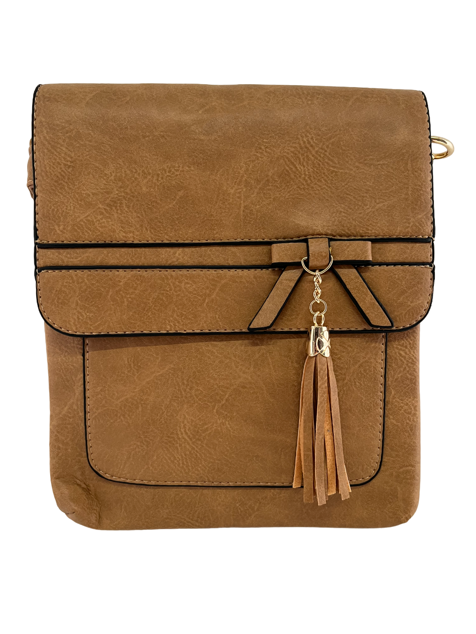 GESSY BOW-TIE HANDBAG IN BEIGE