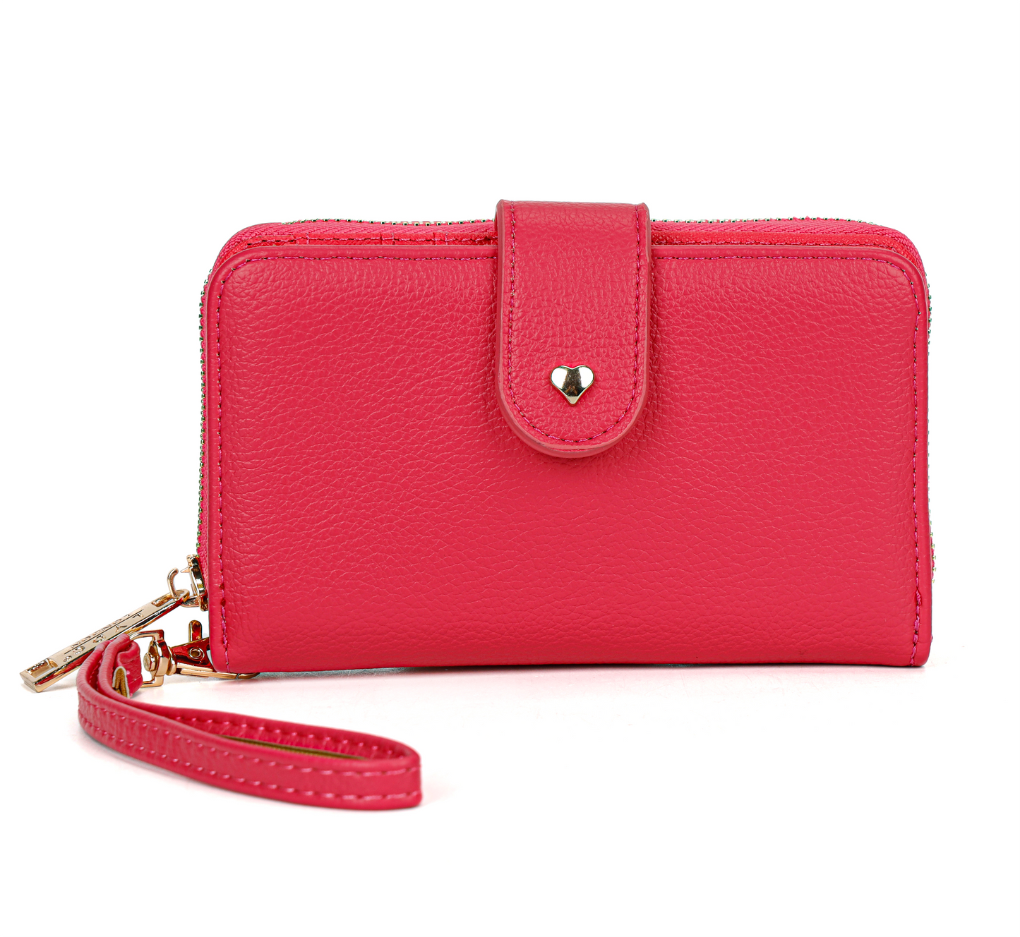 LYDC HEART SHAPE BUTTON SHORT PURSES