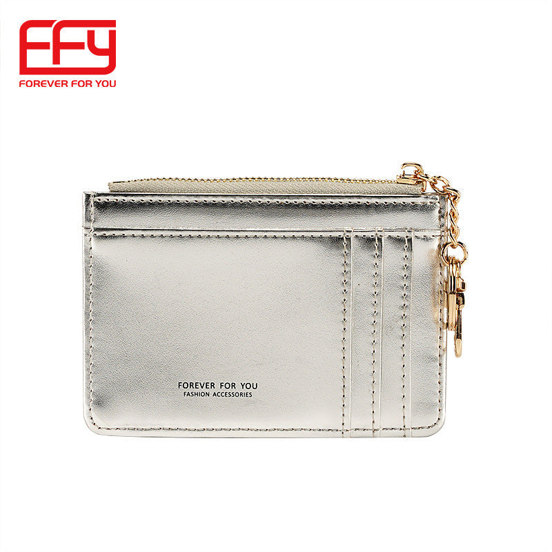 GESSY MULTI-LAYER CARD HOLDER WITH KEY RING